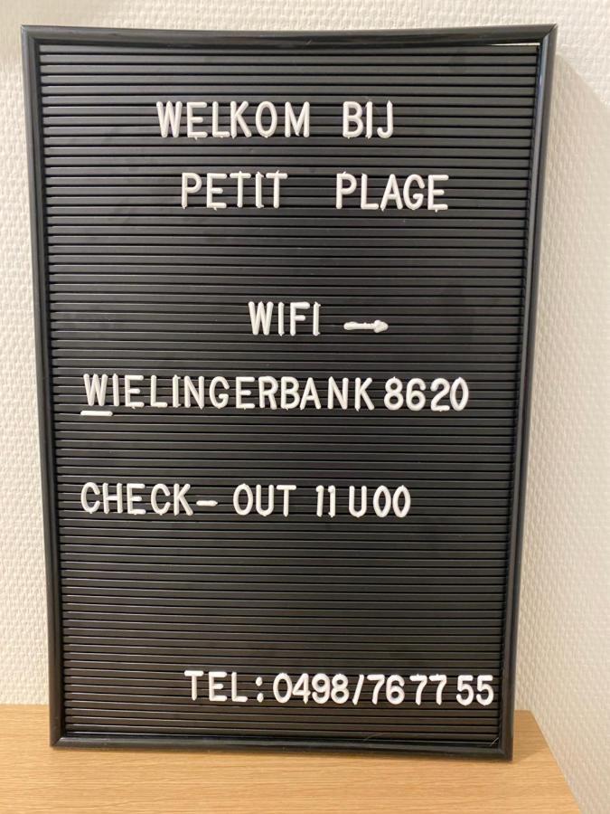 Petit Plage Nieuwpoort-Bad Exterior foto